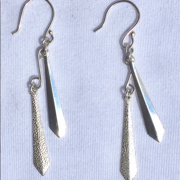 New Earrings Pure Silver 950 from Peru - Picture 5 of 5